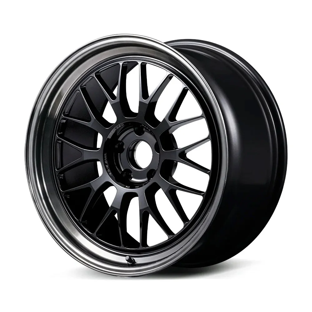 Volk Racing 21A in Double Pressed Black